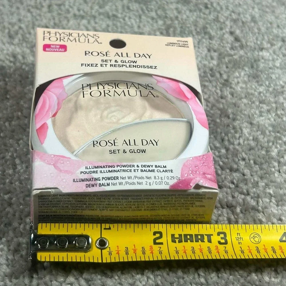 Physicians Formula Rosé All Day Set & Glow Luminous Light Powder Balm 10.3g